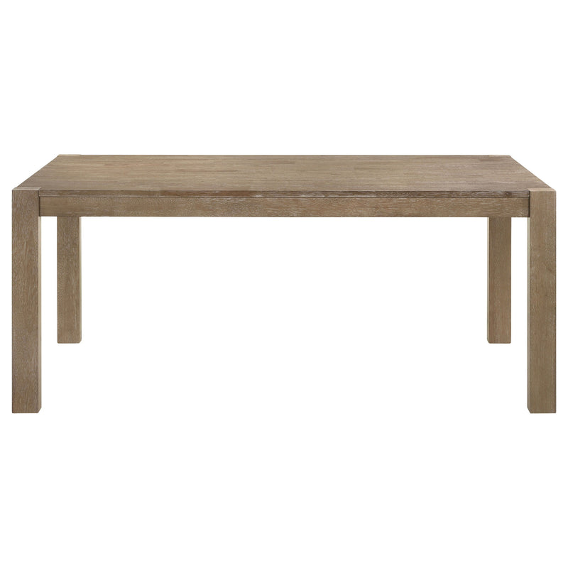 Scottsdale - Rectangular Solid Wood Dining Table - Brown Washed