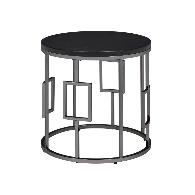 Ester - Round End Table - Chrome