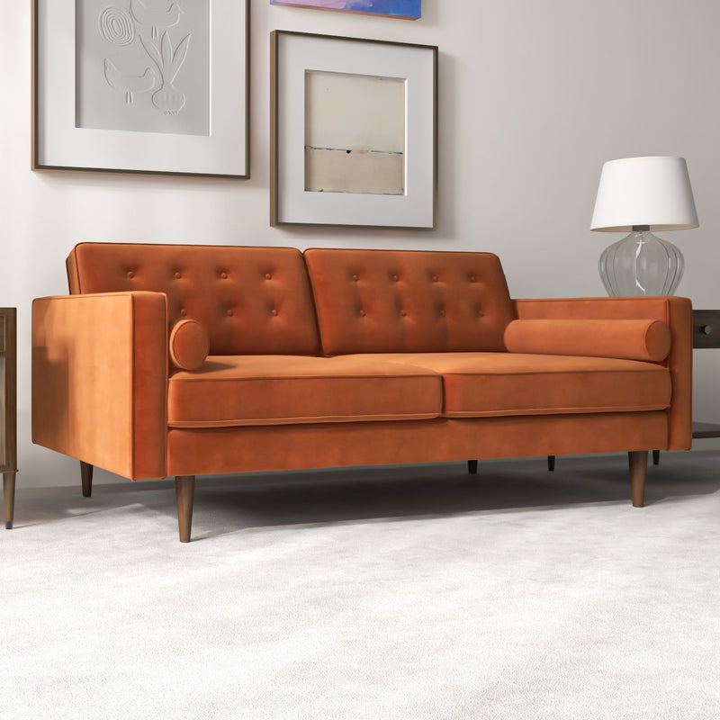 Casey - Velvet Loveseat