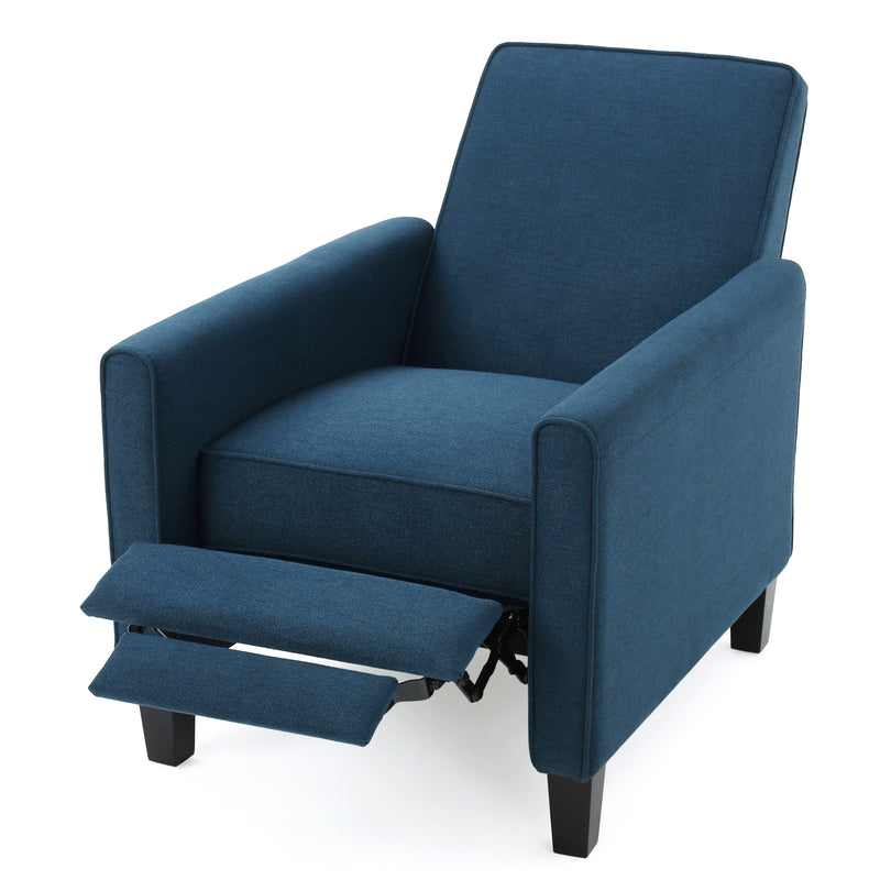 Fabric Push Back Chair For Elegant Home