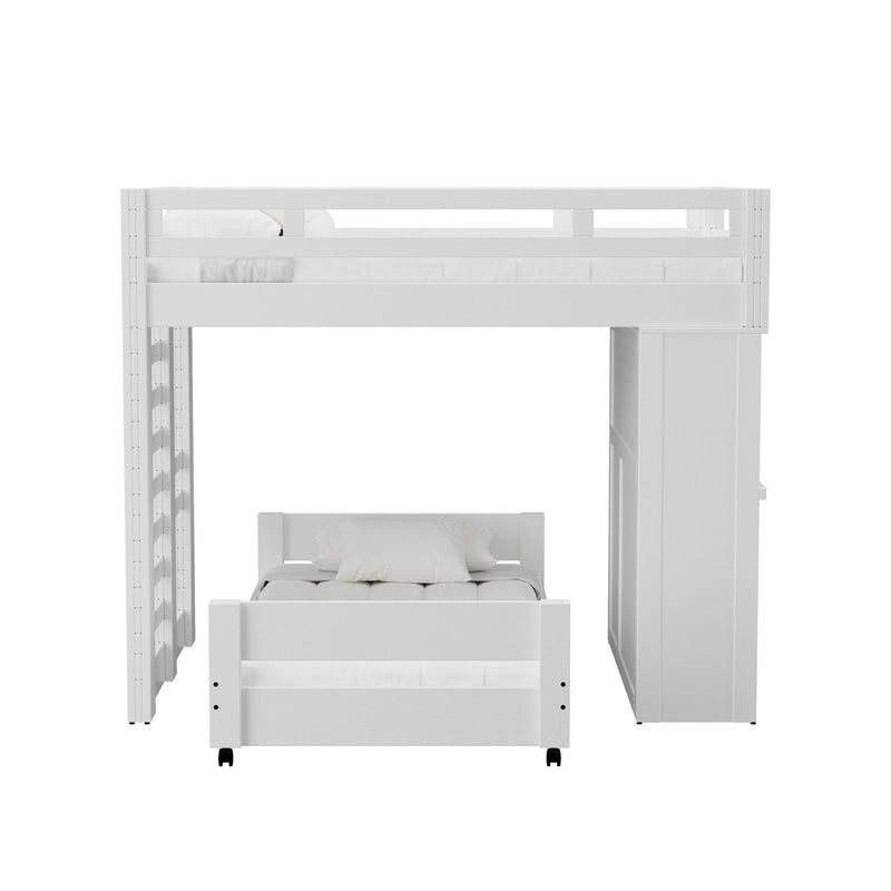 Cali Kids - Complete Basic Loft Desk Bed