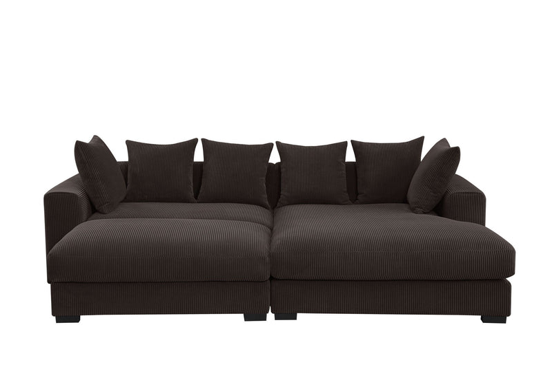 Duke - 4 Piece Upholstered Sectional