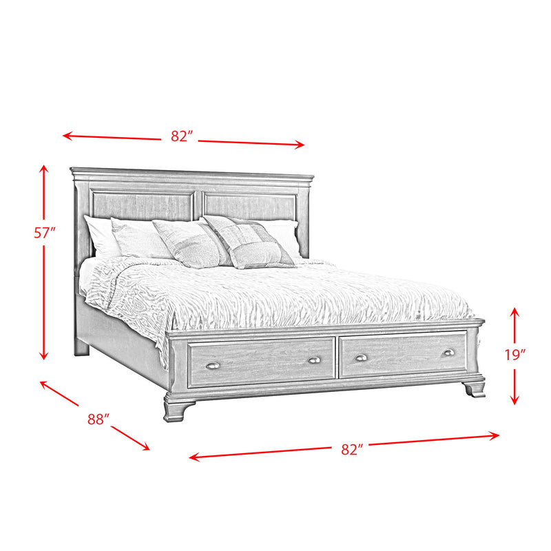 Canton - Storage Bed