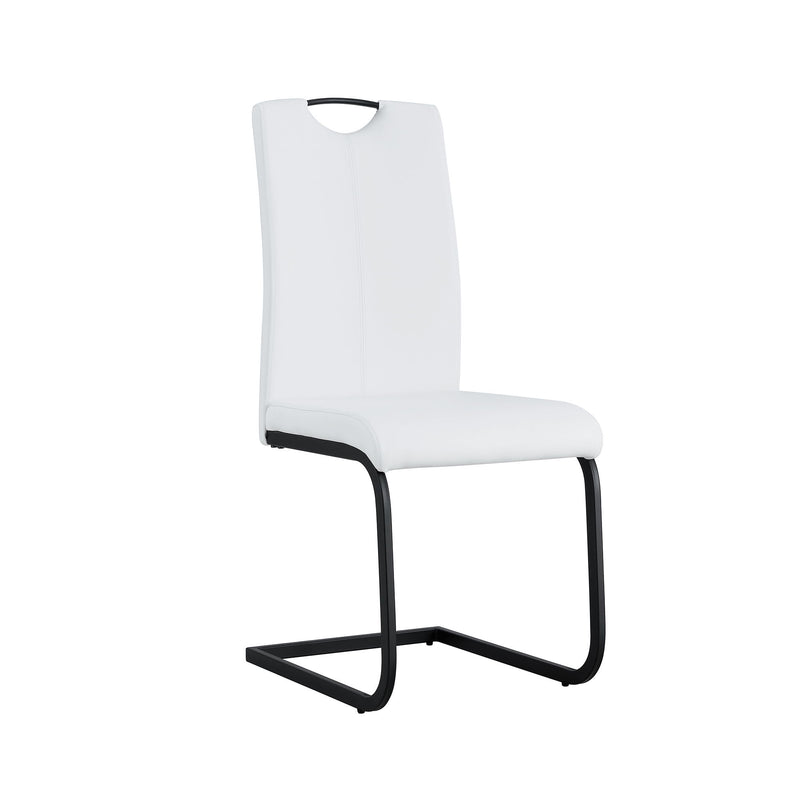 Dining Chairs With Metal Legs (Set of 2)