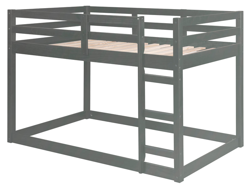 ACME Gaston Loft Bed, Gray 38180