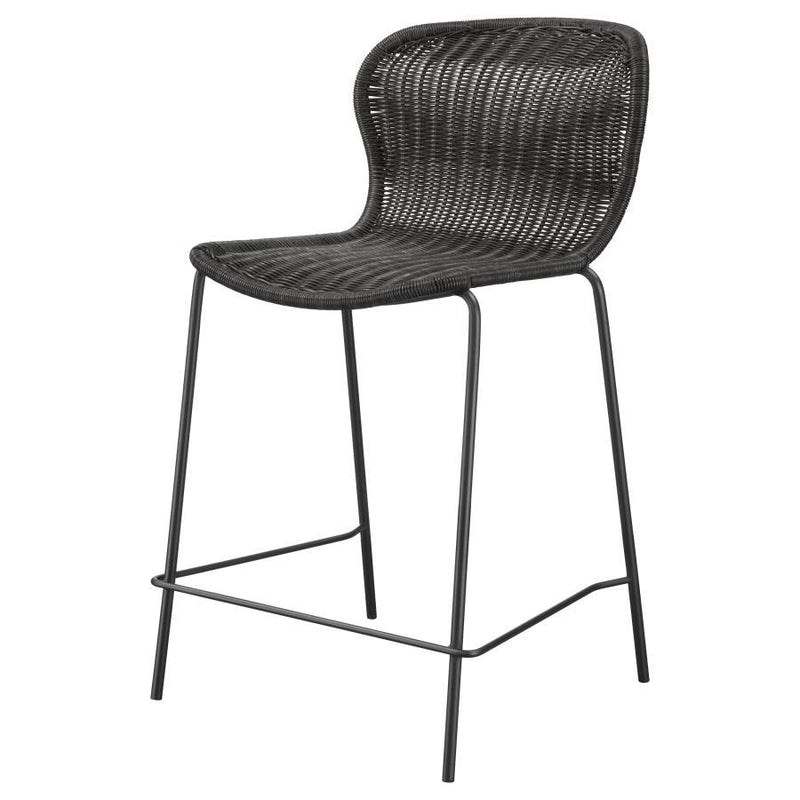 Mckinley - Faux Rattan Metal Chair (Set of 2)