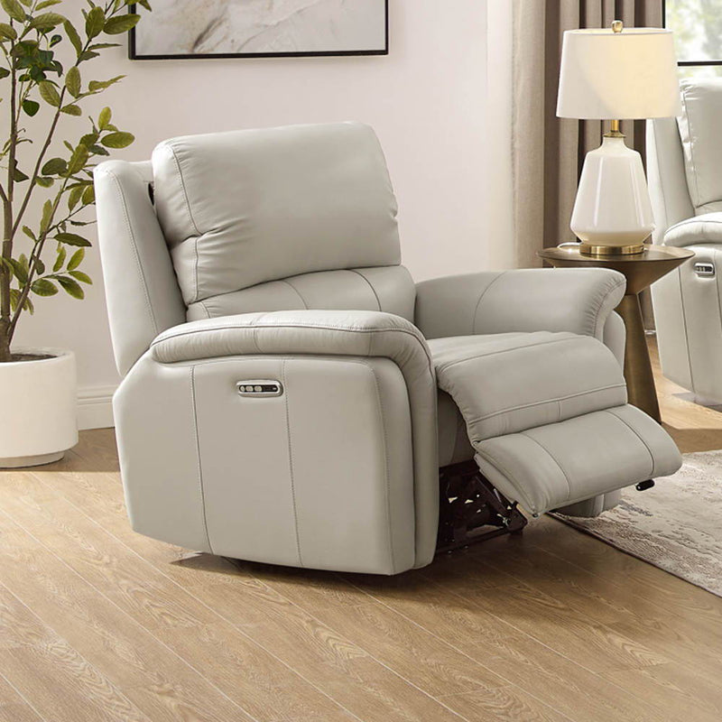 Erindale - Power Headrest Zero Gravity Recliner - Off White