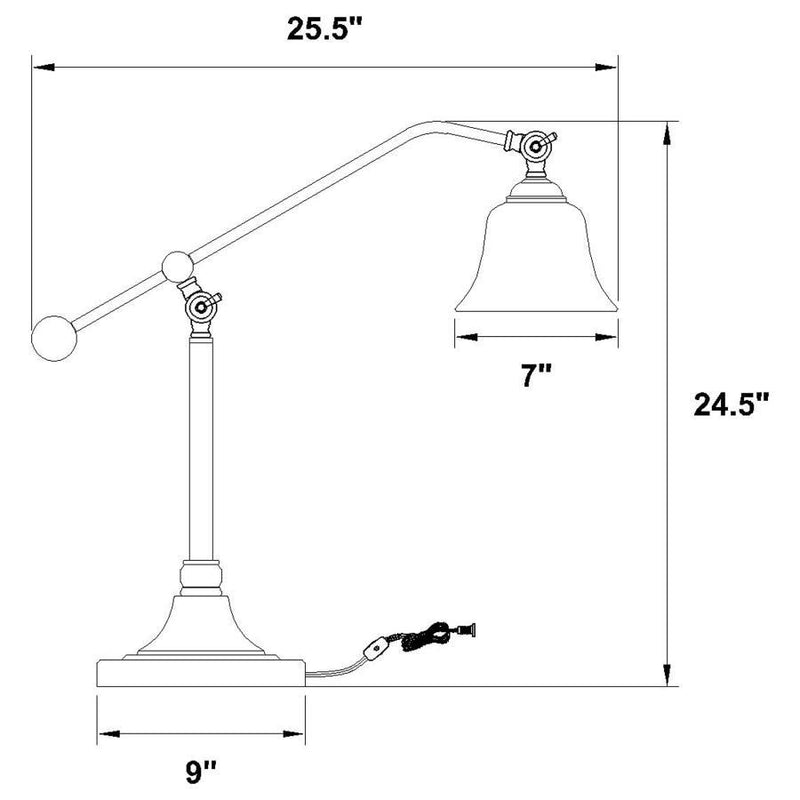 Eduardo - Bell Down Bridge Lamp