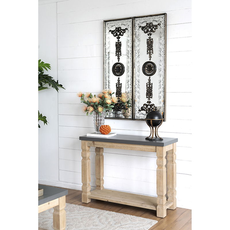 Console Table - Brown Gray