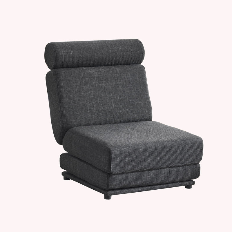 Single Sofa Chair Foldable Single Sofa Bed With Pillow, Portable Foldable Sofa Bed, Leisure Sofa Chair, Easy To Store, Made Of Breathable And Wearable Linen