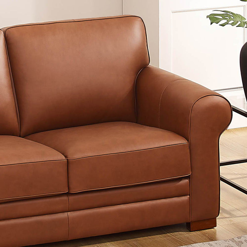 Brookfield - Leather Loveseat