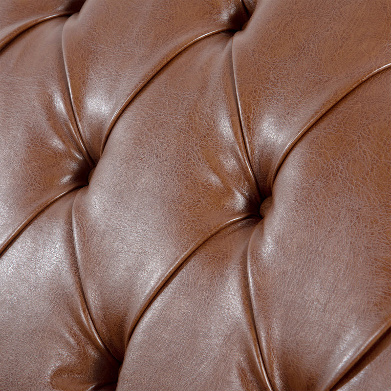 Tufted Armless Chaise Lounge