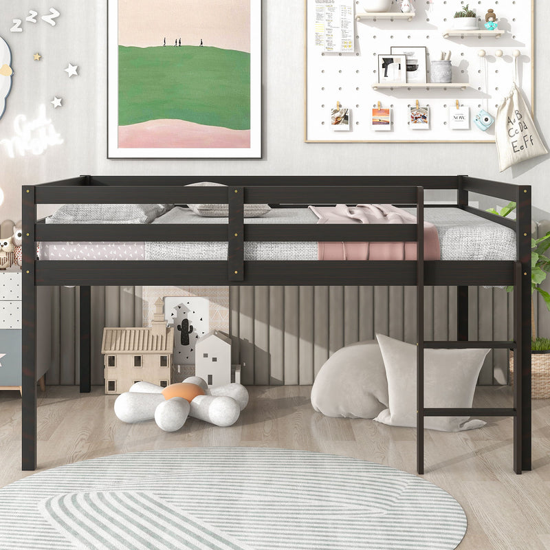 Full Loft Bed - Espresso