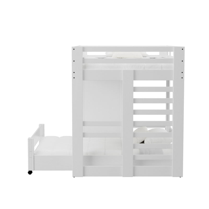 Cali Kids - Complete Basic Loft Bookcase Bed