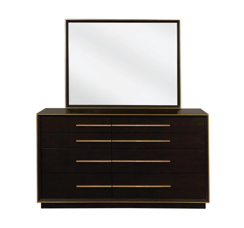 Durango - Dresser Mirror - Smoked Peppercorn