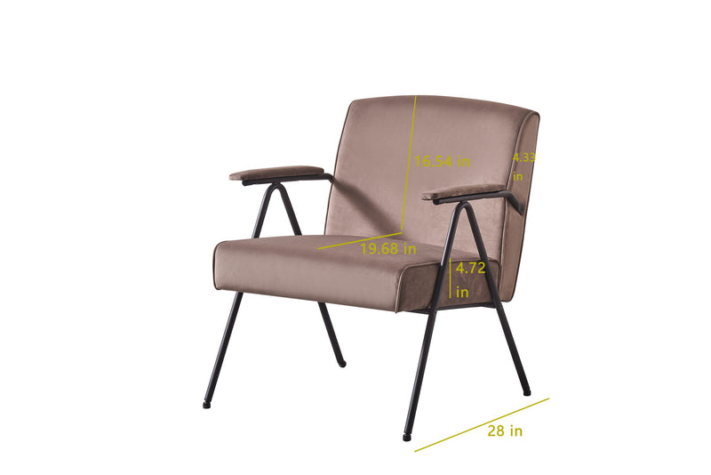 Cloth Leisure - Metal Frame Recliner, For Living Room And Bedroom