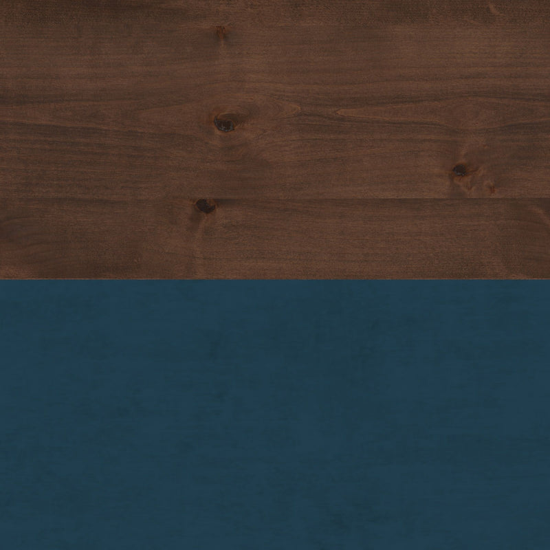 Nantucket - 22" 1-Drawer File - Blue Denim And Whiskey