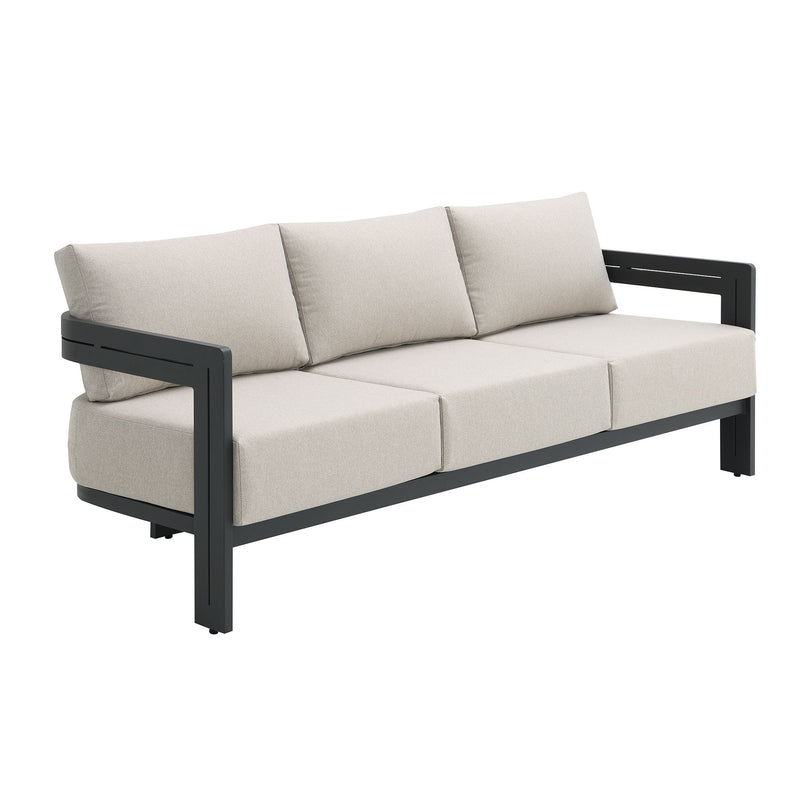 Costa - Sofa - Black And Soluction Beige