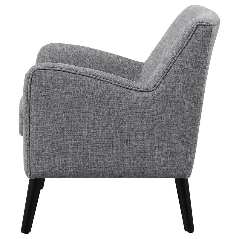 Charlie - Upholstered Accent Chair With Reversible Seat Cushion