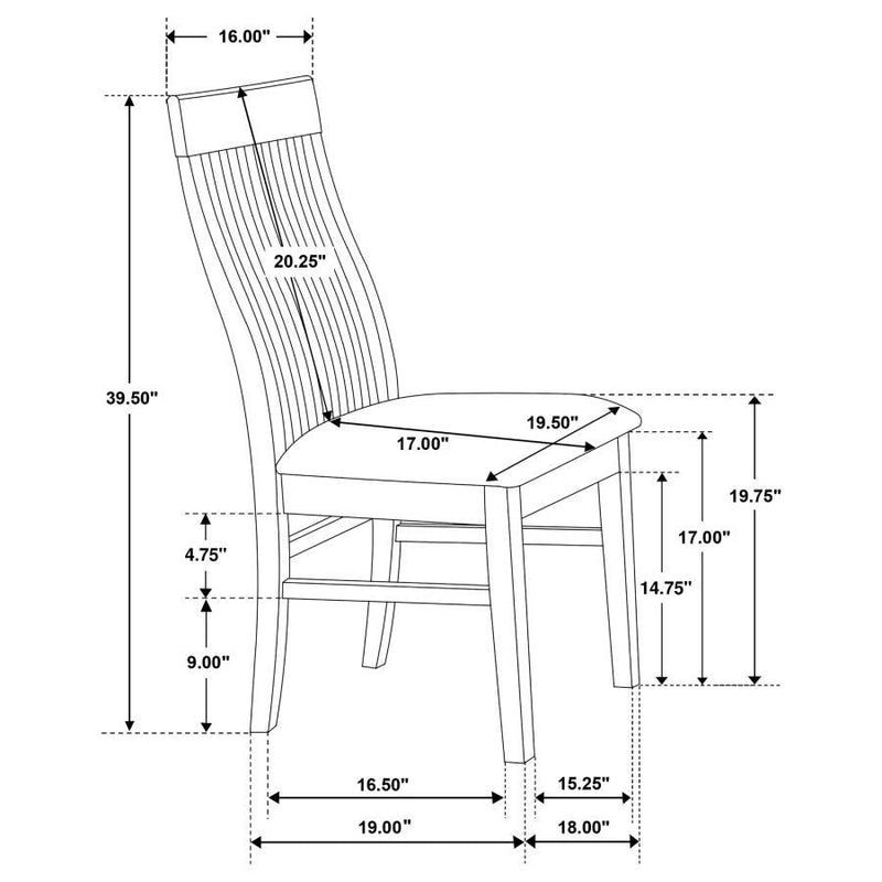 Briarwood - Extension Leaf Dining Table Set