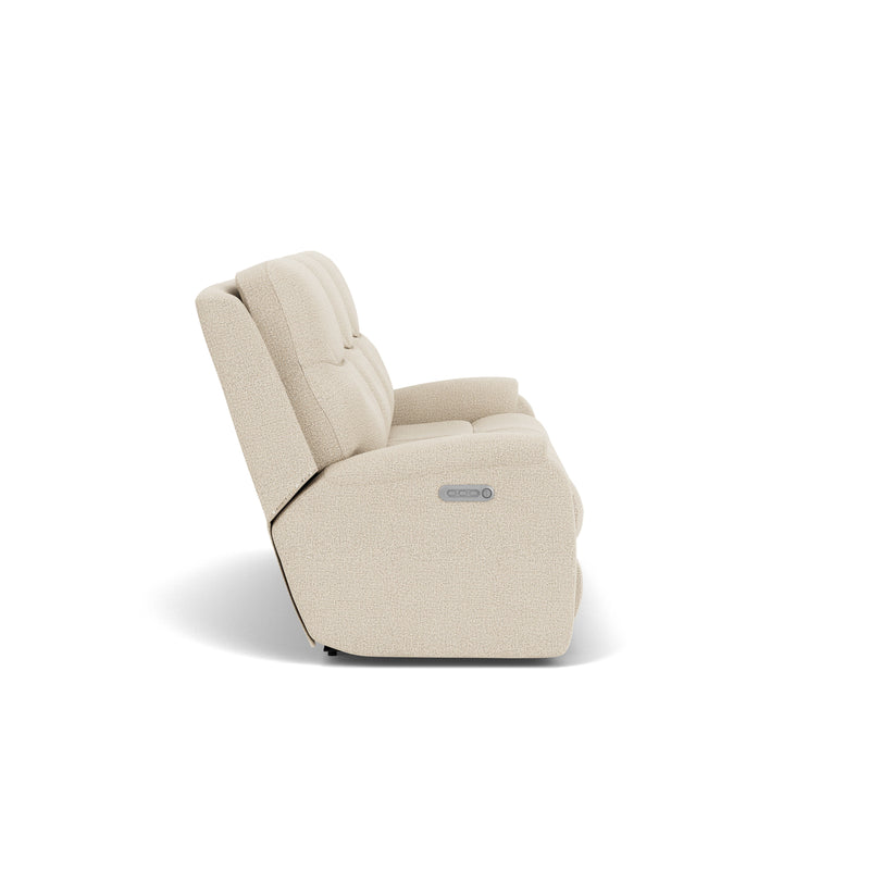 Penn - Power Reclining Sofa with Power Headrests & Lumbar