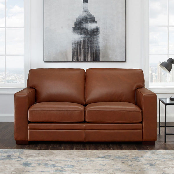 Dillon - Leather Loveseat