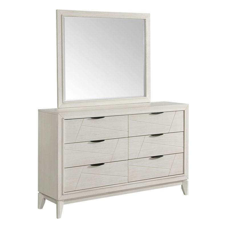 Artis - Dresser And Mirror - White