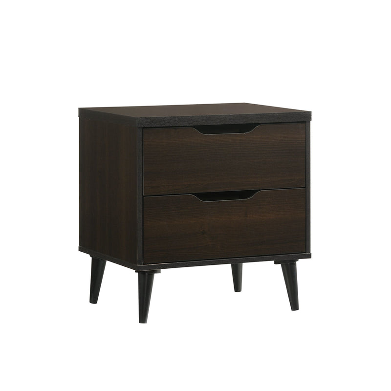 Ernesto - 2-Drawer Nightstand - Espresso (3A Packing)