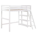 Anica - 3-Shelf Wood Loft Bed