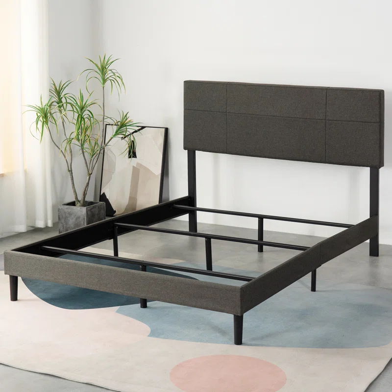 Denna - Upholstered Slat Bed