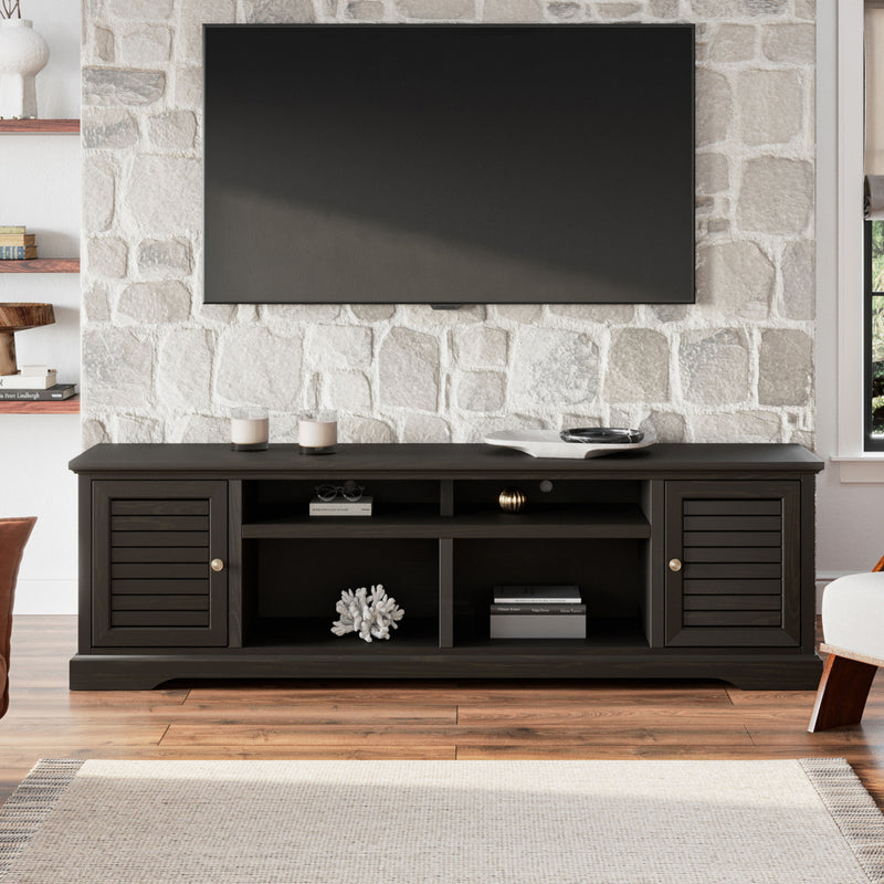 Topanga - 83" TV Stand Console For TVs Up To 95" - Clove