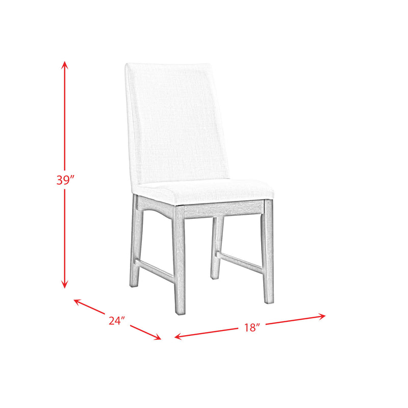 Dapper - 5 Piece Rectangular Standard Height Dining Set Table & Four Chairs - Walnut