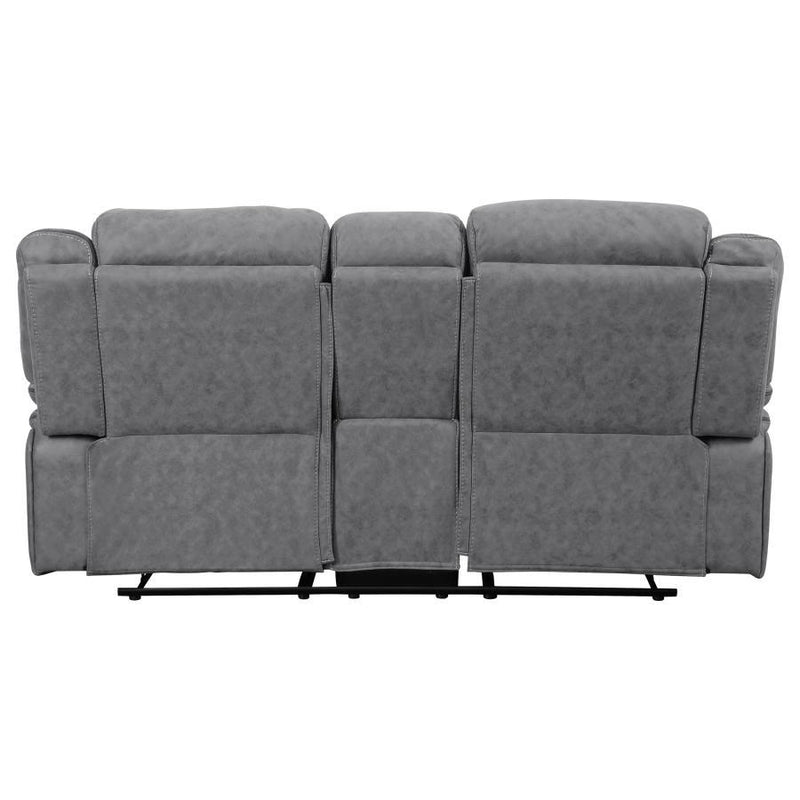 Higgins - Upholstered Motion Reclining Sofa Set