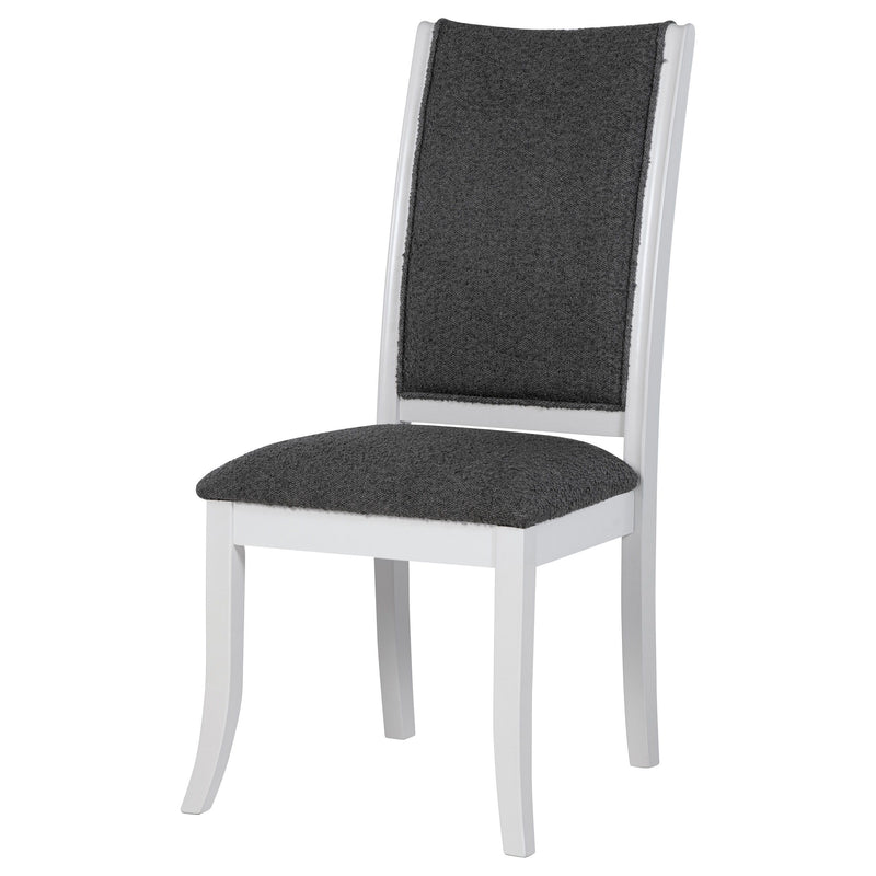 Judd - Upholstered Dining Side Chair (Set of 2) - Pearl White