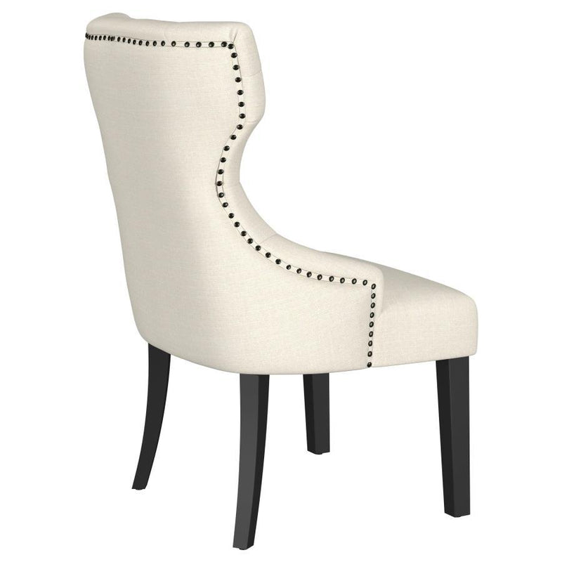 Baney - Upholstered Parson Dining Side Chair With Tufted Back