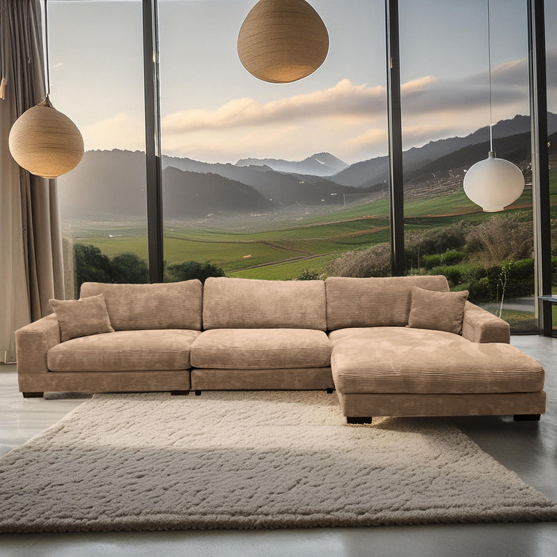 Bella - Corduroy Sectional