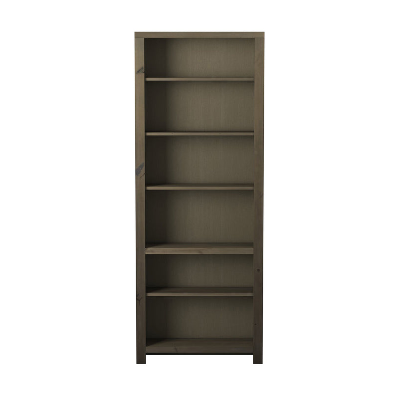 Joshua Creek - 84" High 6-Shelf Bookcase - Barnwood