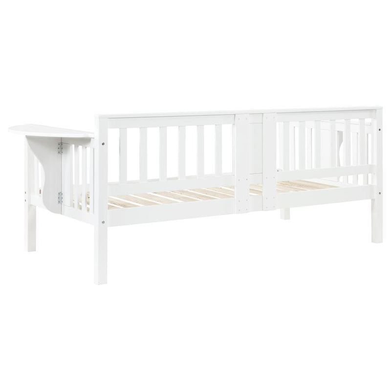 Bethany - Wood Twin Daybed With Drop-down Tables