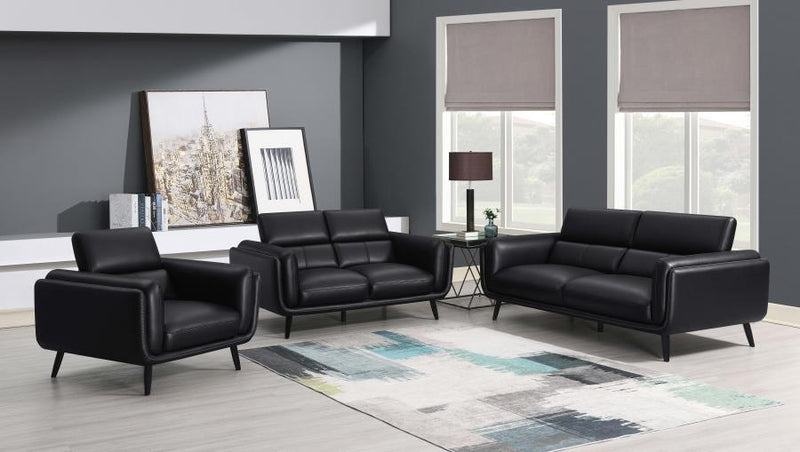 Shania - Upholstered Low Back Sofa Set