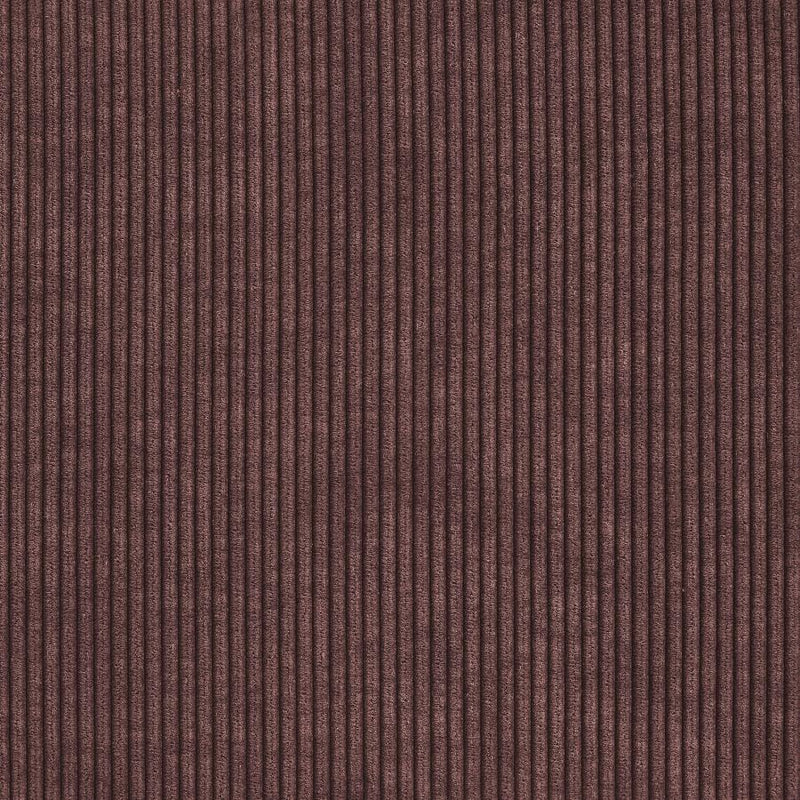 Elizabeth - Corduroy Upholstered Extra Long Sofa - Wine Red