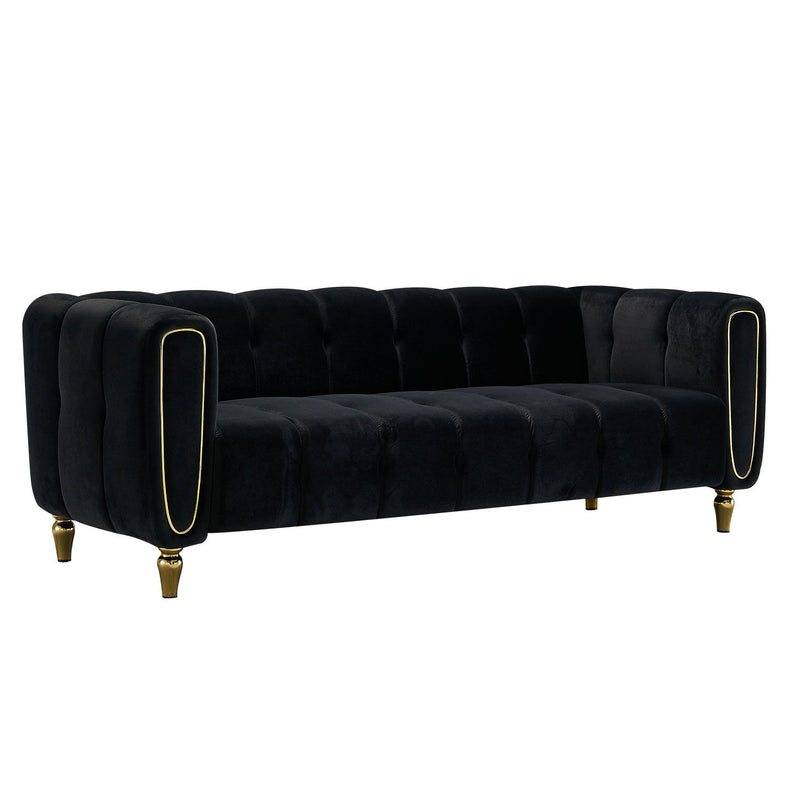 Modern Velvet Sofa For Living Room