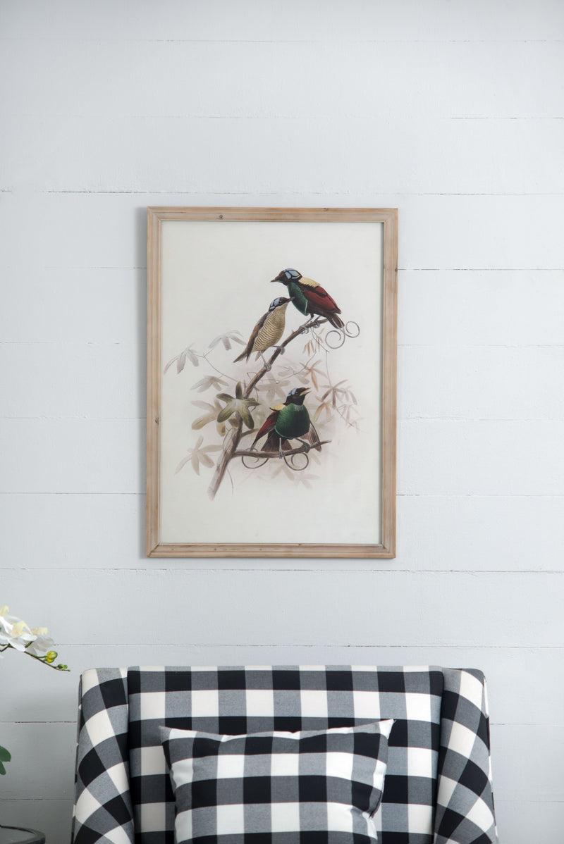 Bird Framed Print (Set of 2) - Multicolor