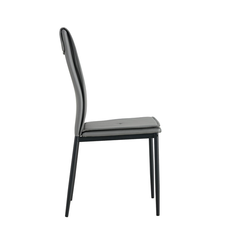 Dining Chairs With Metal Leg (Set of 4)