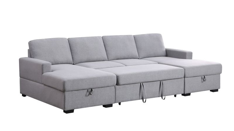 3 Piece Upholstered Sectional