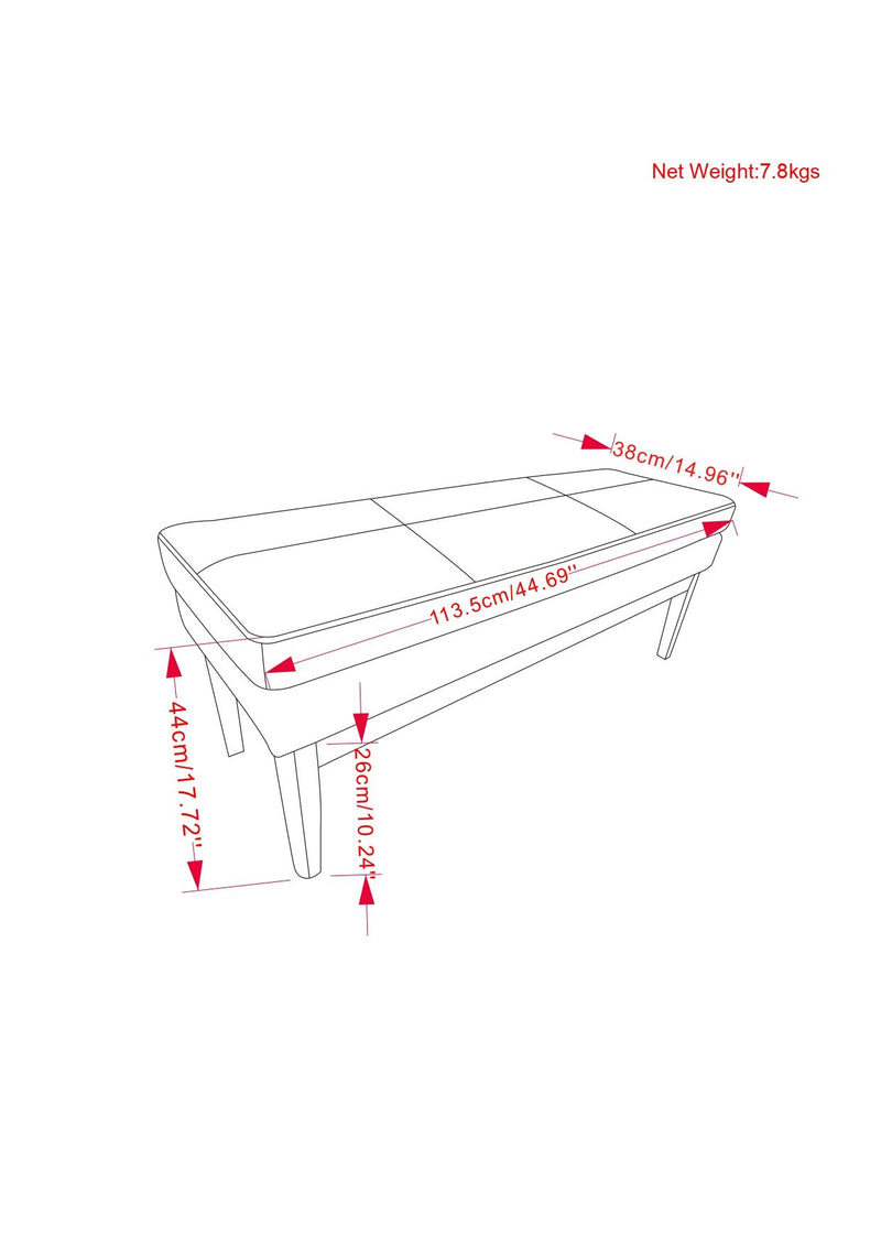 Carlson - Ottoman Bench