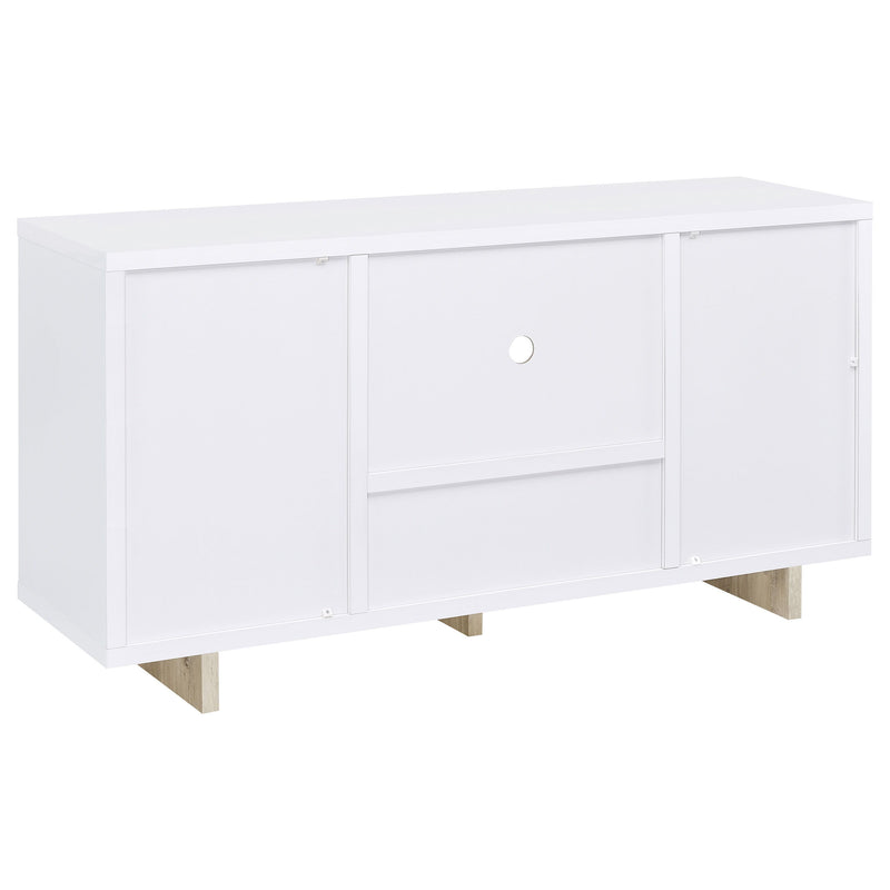 Dalton - 2 Door Storage Credenza - Distressed White