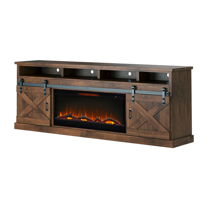 Farmhouse - Electric Fireplace TV Stand For TV