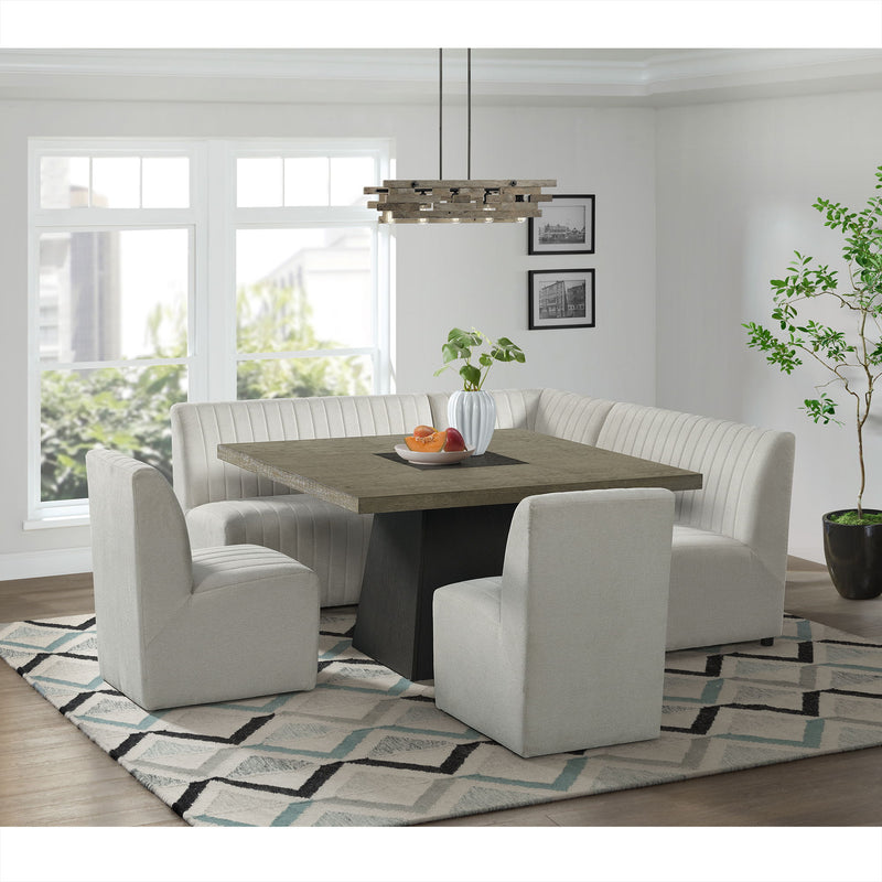 Jemma - Dining Corner Chair - Beige Linen