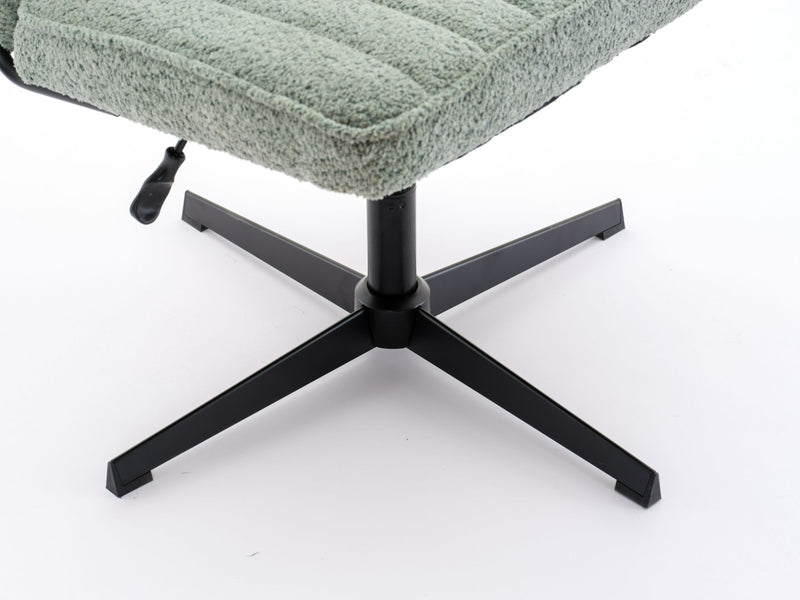 Armless Office Desk Chair No Wheels