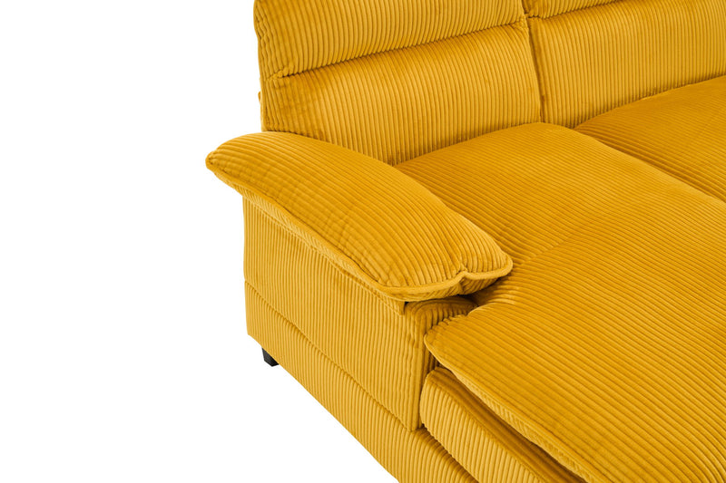 U-Shaped Profile Sofa, Including Two Single Seats And Two Chaise, Modular Sofa, Corduroy Sofa